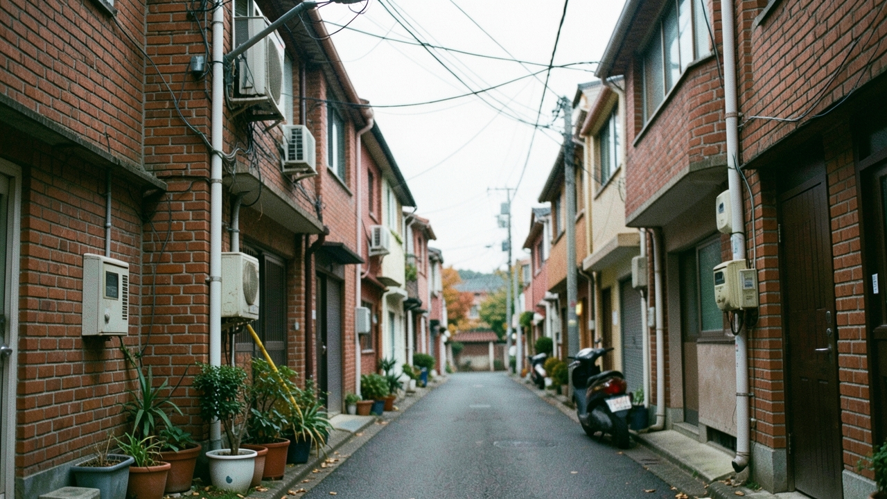 서울 구도심 다세대주택 골목